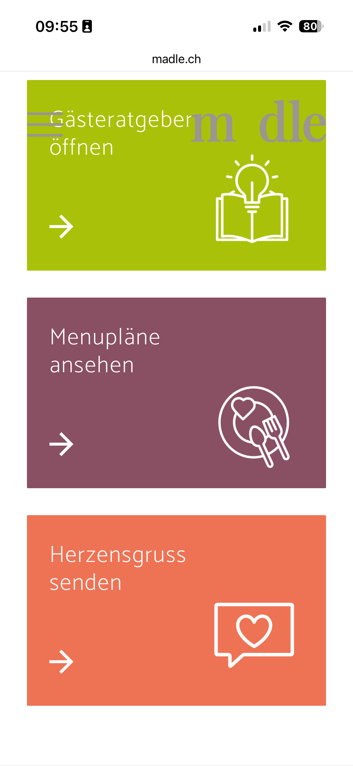 Mein Madle+ Ansicht 2